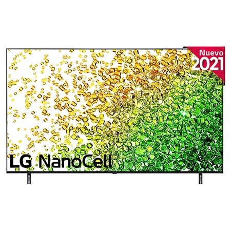 Vista frontal del LG NanoCell TV