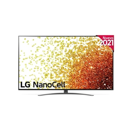 Vista frontal del LG NanoCell TV