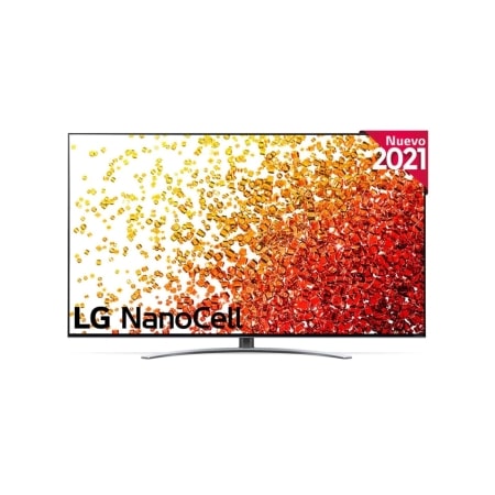 Vista frontal del LG NanoCell TV