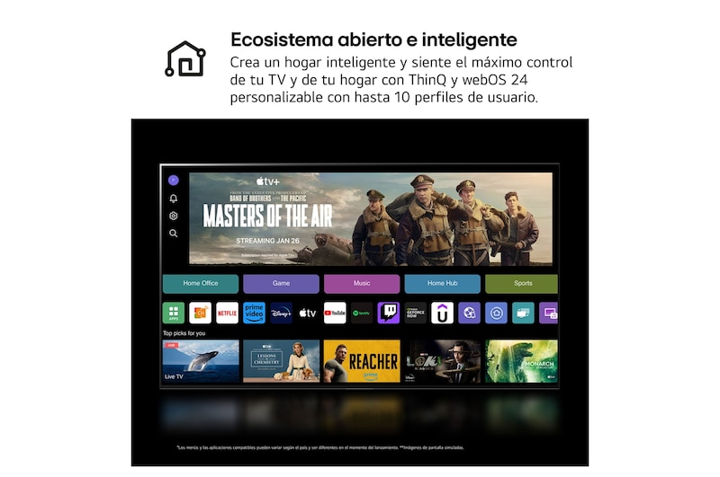 LG Pack TV LG QNED80 75" + Barra de Sonido SQM1, 75QNED80T6A.ESB