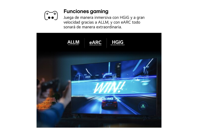 LG Pack TV LG QNED80 75" + Barra de Sonido SQM1, 75QNED80T6A.ESB