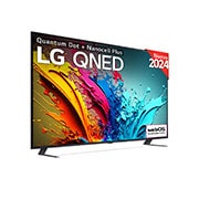 LG 75 pulgadas TV LG QNED 4K serie AI QNED85 con Smart TV WebOS24, 75QNED85T6C