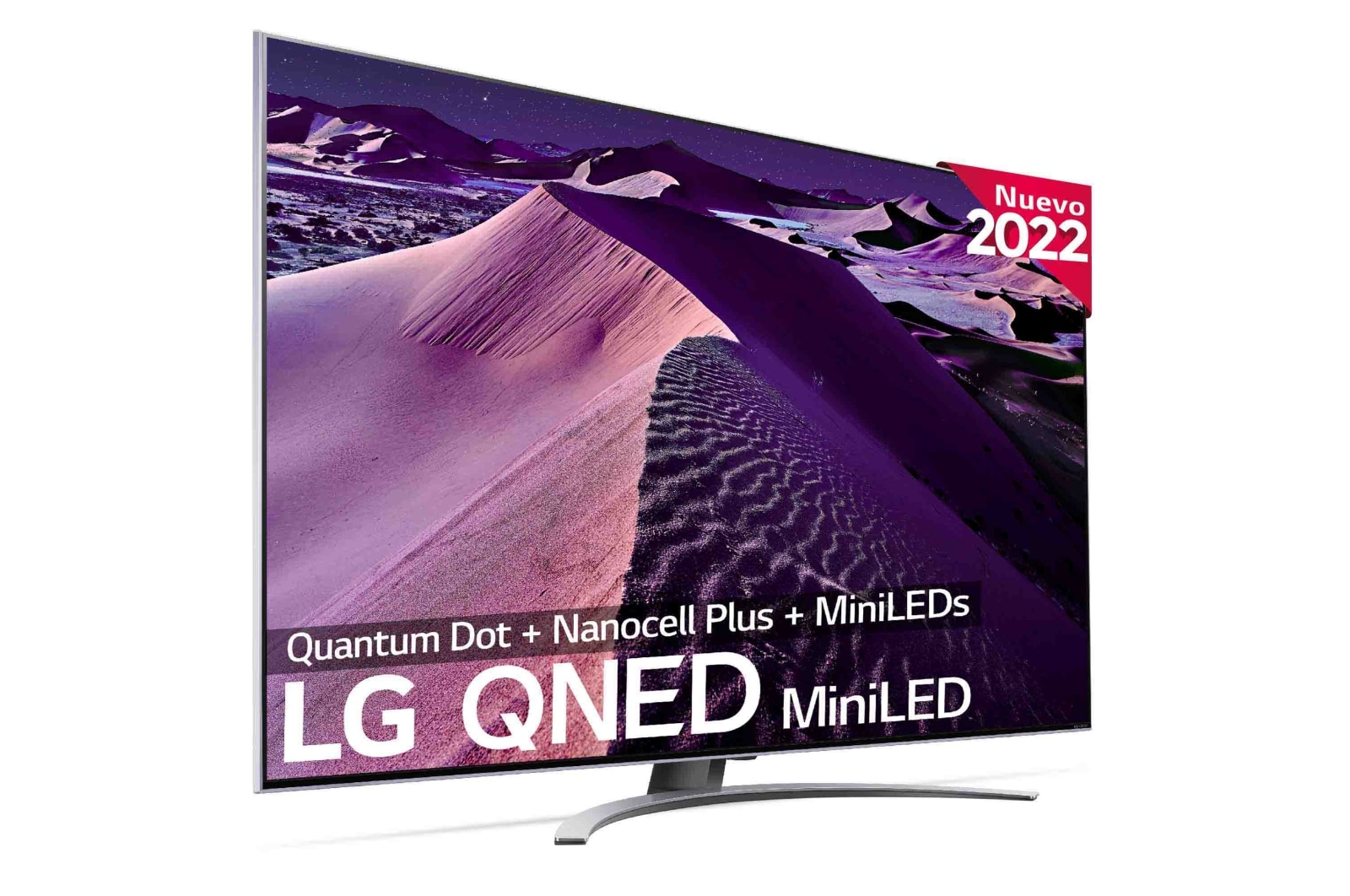 LG Televisor LG 4K QNED Mini LED, Procesador Inteligente de Gran Potencia 4K α7 Gen 5 con IA, compatible con el 100% de formatos HDR, HDR Dolby Vision y Dolby Atmos, Smart TV webOS22, perfecto para Gaming, 75QNED866QA