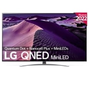 LG Televisor LG 4K QNED Mini LED, Procesador Inteligente de Gran Potencia 4K α7 Gen 5 con IA, compatible con el 100% de formatos HDR, HDR Dolby Vision y Dolby Atmos, Smart TV webOS22, perfecto para Gaming, 75QNED866QA