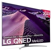 LG Televisor LG 4K QNED Mini LED, Procesador Inteligente de Gran Potencia 4K α7 Gen 5 con IA, compatible con el 100% de formatos HDR, HDR Dolby Vision y Dolby Atmos, Smart TV webOS22, perfecto para Gaming, 75QNED866QA