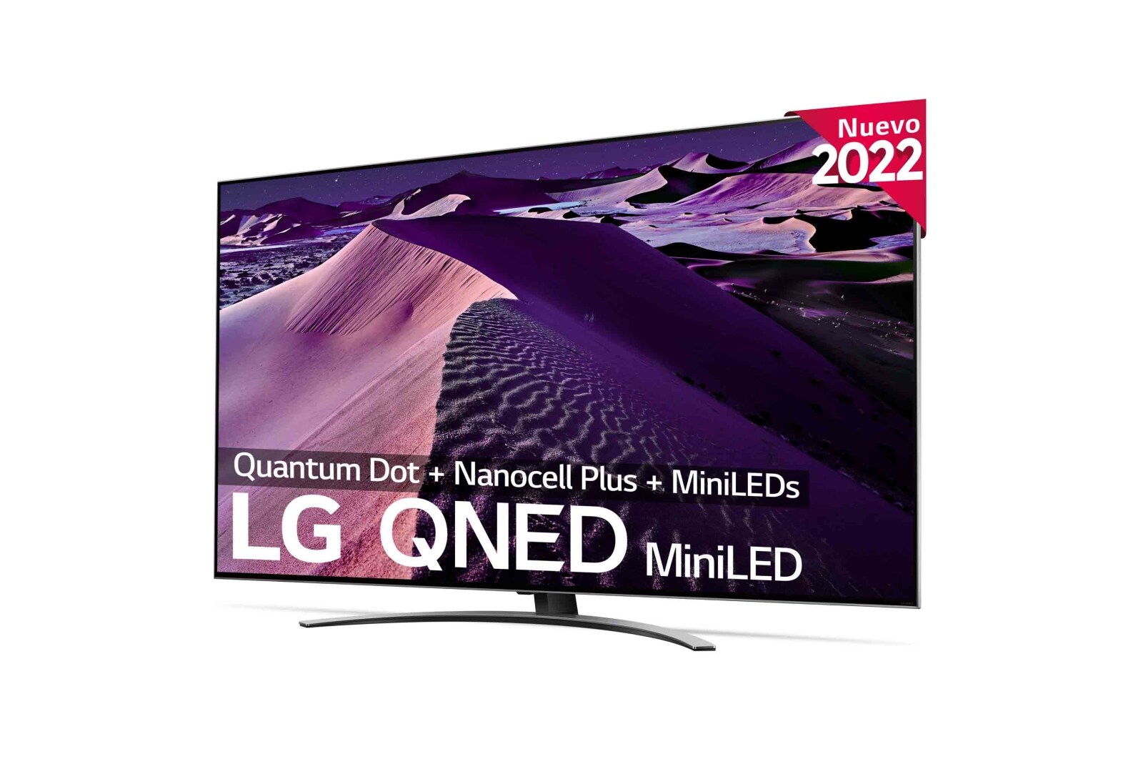 LG Televisor LG 4K QNED Mini LED, Procesador Inteligente de Gran Potencia 4K a7 Gen 5 con IA, compatible con el 100% de formatos HDR, HDR Dolby Vision y Dolby Atmos, Smart TV webOS22, perfecto para Gaming, 75QNED876QB