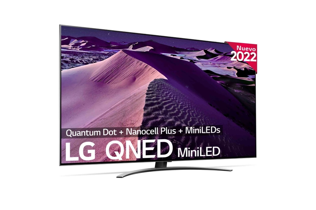 LG Televisor LG 4K QNED Mini LED, Procesador Inteligente de Gran Potencia 4K a7 Gen 5 con IA, compatible con el 100% de formatos HDR, HDR Dolby Vision y Dolby Atmos, Smart TV webOS22, perfecto para Gaming, 75QNED876QB