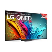 LG 75 pulgadas TV LG QNED 4K serie AI QNED87  con Smart TV WebOS24, 75QNED87T6B