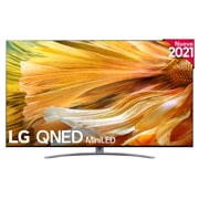 LG TV LG 4K QNED Mini LED, SmartTV webOS 6.0, Procesador Inteligente 4K α7 Gen4 con AI, Gaming Pro TV, Compatible con el 100% de formatos HDR, HDR Dolby Vision, DOLBY ATMOS, Eficiencia energética G, 65QNED916PA