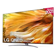 LG TV LG 4K QNED Mini LED, SmartTV webOS 6.0, Procesador Inteligente 4K α7 Gen4 con AI, Gaming Pro TV, Compatible con el 100% de formatos HDR, HDR Dolby Vision, DOLBY ATMOS, Eficiencia energética G, 65QNED916PA