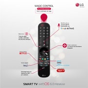 LG TV LG 4K QNED Mini LED, SmartTV webOS 6.0, Procesador Inteligente 4K α7 Gen4 con AI, Gaming Pro TV, Compatible con el 100% de formatos HDR, HDR Dolby Vision, DOLBY ATMOS, Eficiencia energética G, 65QNED916PA