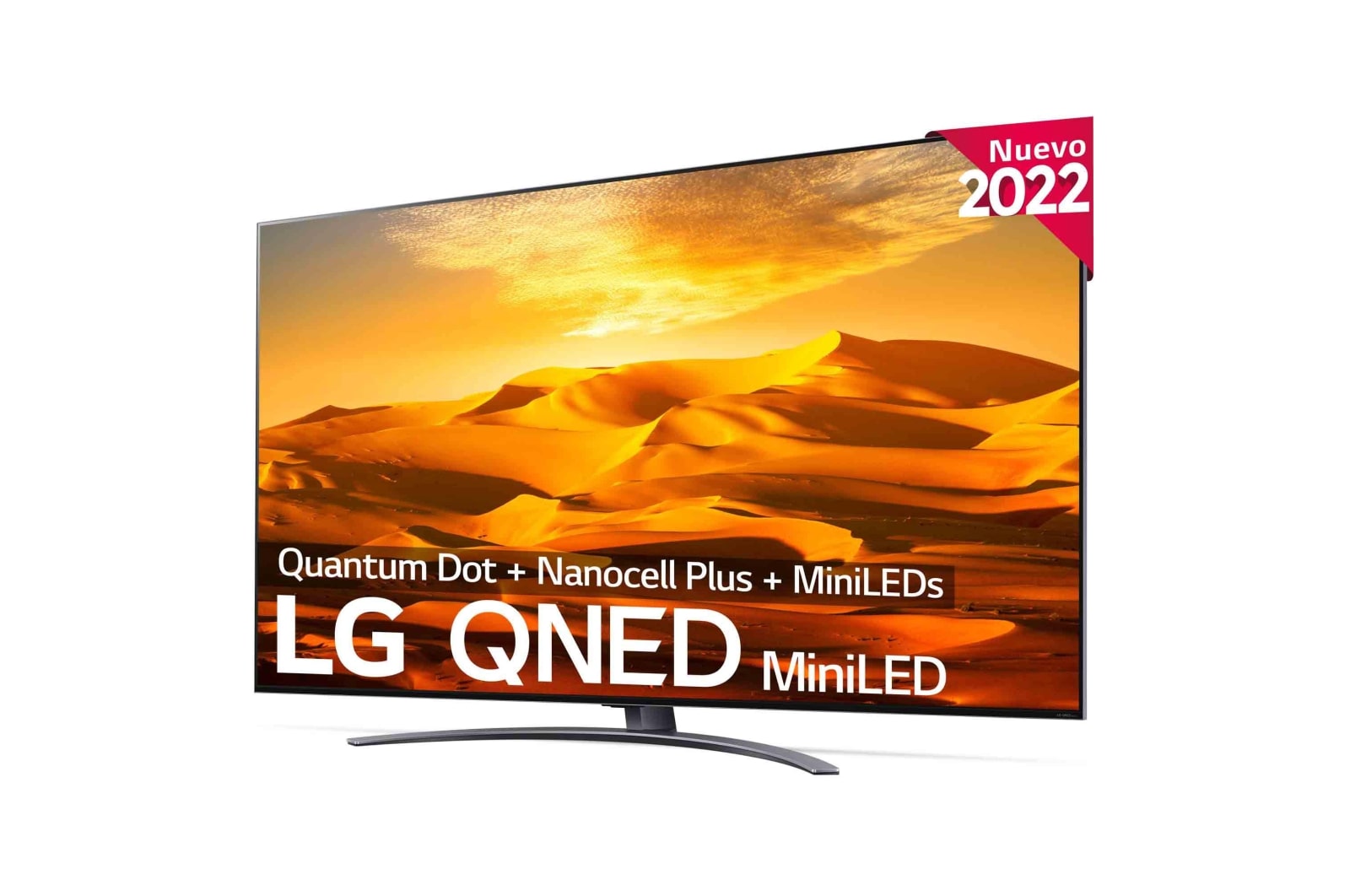 LG Televisor LG 4K QNED Mini LED, Procesador Inteligente de Gran Potencia 4K α7 Gen 5 con IA, compatible con el 100% de formatos HDR, HDR Dolby Vision y Dolby Atmos, Smart TV webOS22, perfecto para Gaming, 75QNED916QA