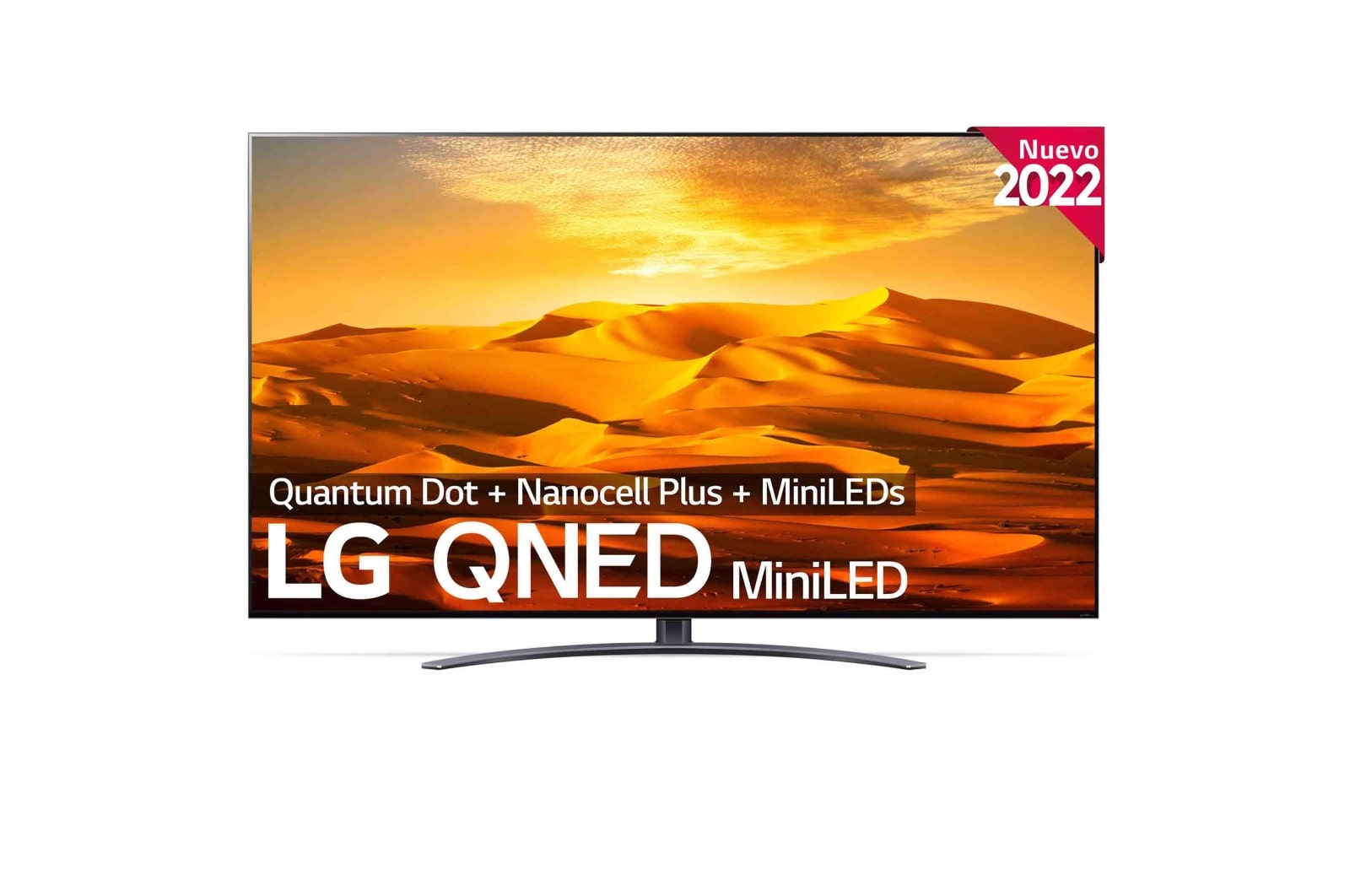 LG Televisor LG 4K QNED Mini LED, Procesador Inteligente de Gran Potencia 4K α7 Gen 5 con IA, compatible con el 100% de formatos HDR, HDR Dolby Vision y Dolby Atmos, Smart TV webOS22, perfecto para Gaming, 75QNED916QA