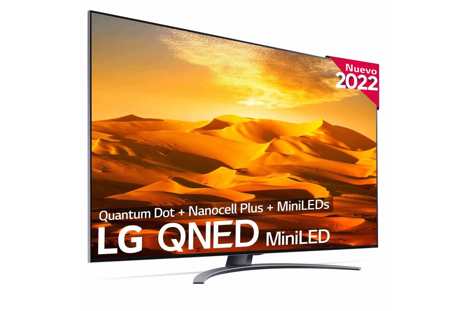 LG Televisor LG 4K QNED Mini LED, Procesador Inteligente de Gran Potencia 4K α7 Gen 5 con IA, compatible con el 100% de formatos HDR, HDR Dolby Vision y Dolby Atmos, Smart TV webOS22, perfecto para Gaming, 75QNED916QA