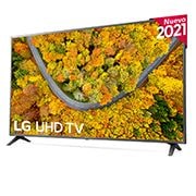 LG TV LG 4K UHD, SmartTV webOS 6.0, Procesador de Imagen 4K Quad Core, Gaming TV, Compatible HDR10 Pro y HLG [Clasificación energética G], 75UP75006LC