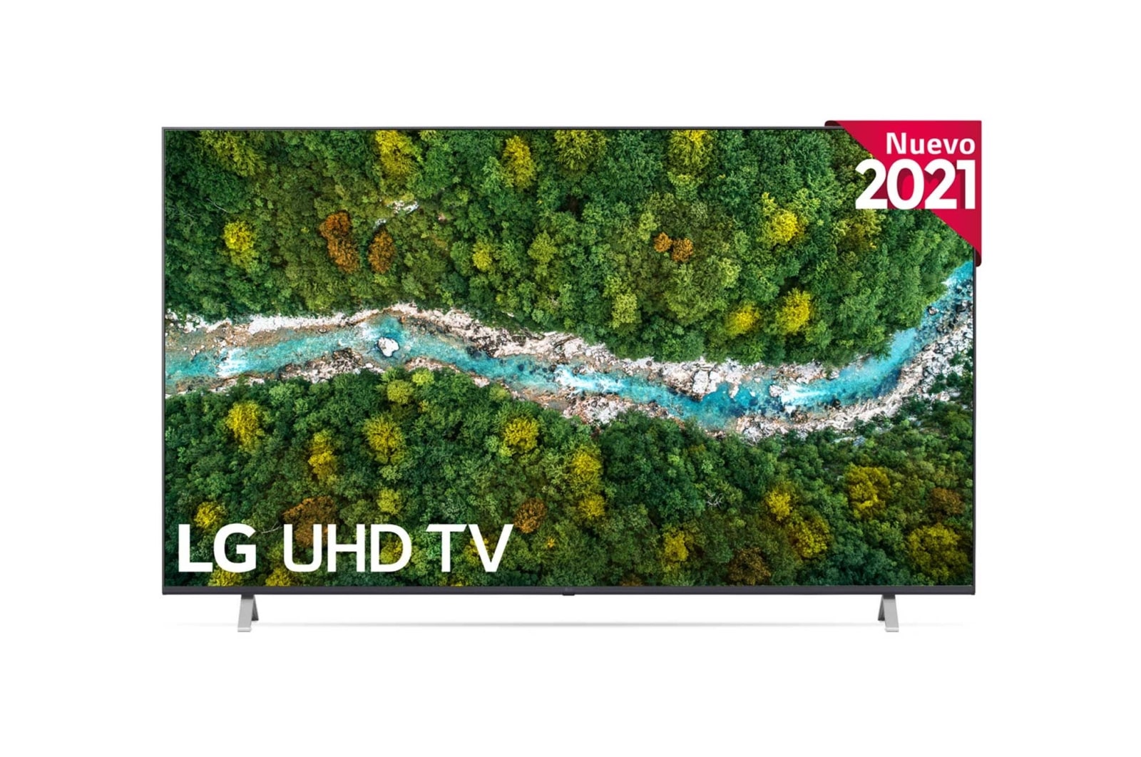 LG 4K UHD, SmartTV webOS 6.0, Procesador de Imagen 4K Quad Core [Clasificación energética G], 75UP77006LB