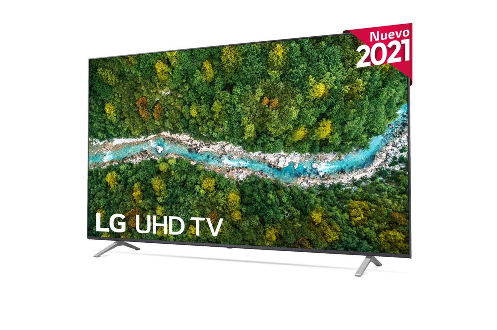 LG 4K UHD, SmartTV webOS 6.0, Procesador de Imagen 4K Quad Core [Clasificación energética G], 75UP77006LB