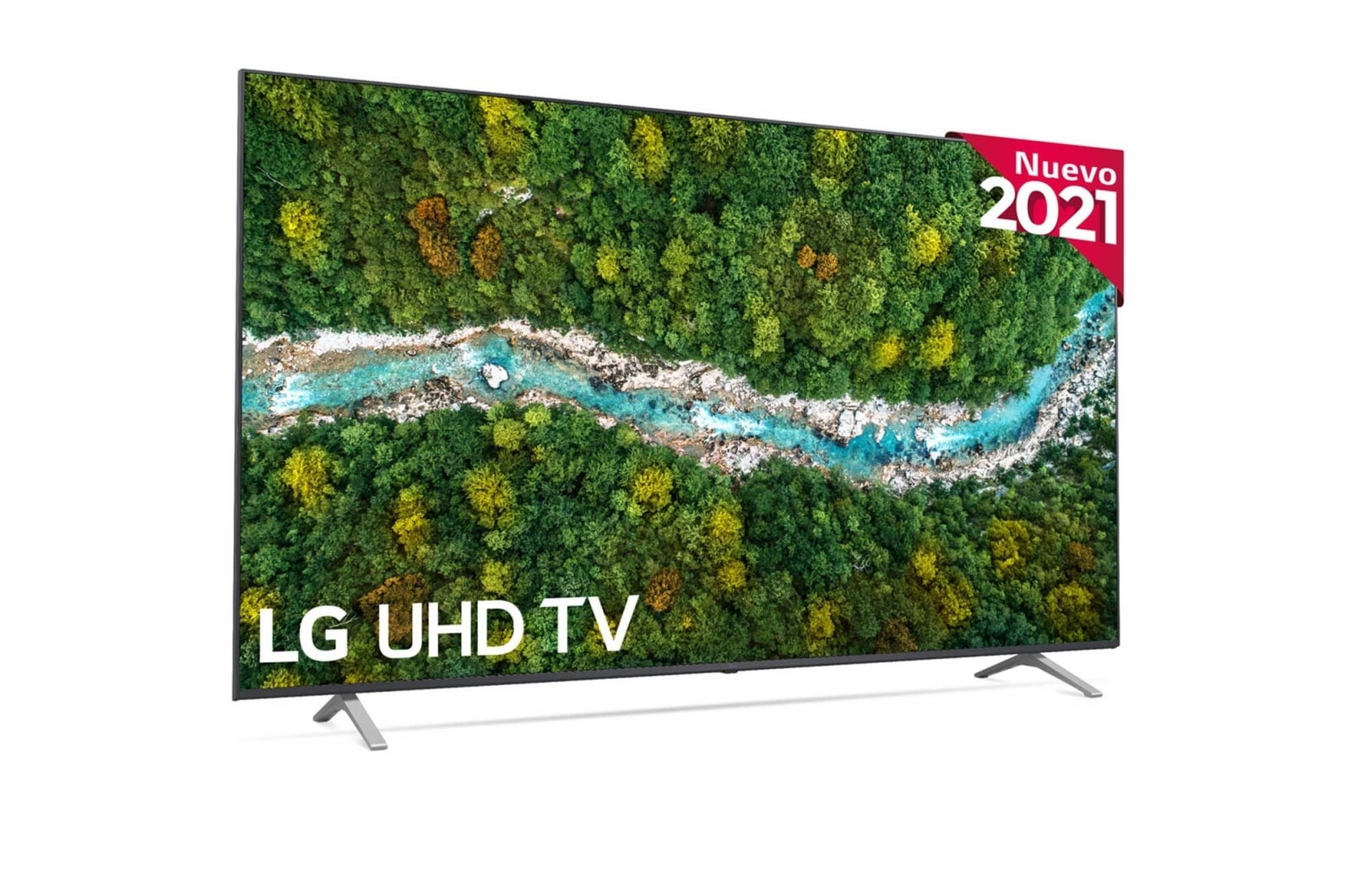 LG 4K UHD, SmartTV webOS 6.0, Procesador de Imagen 4K Quad Core [Clasificación energética G], 75UP77006LB