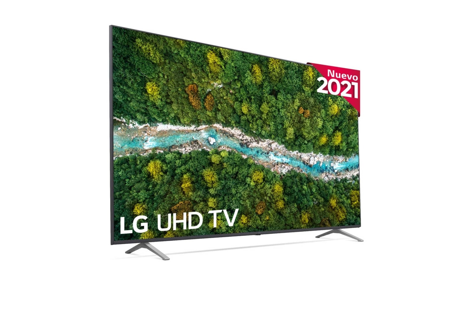 LG 4K UHD, SmartTV webOS 6.0, Procesador de Imagen 4K Quad Core [Clasificación energética G], 75UP77006LB