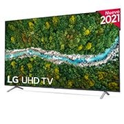 LG 4K UHD, SmartTV webOS 6.0, Procesador de Imagen 4K Quad Core [Clasificación energética G], 75UP77006LB