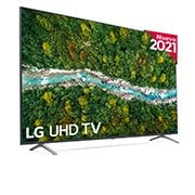 LG 4K UHD, SmartTV webOS 6.0, Procesador de Imagen 4K Quad Core [Clasificación energética G], 75UP77006LB