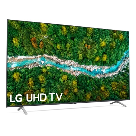 Vista frontal del LG UHD TV