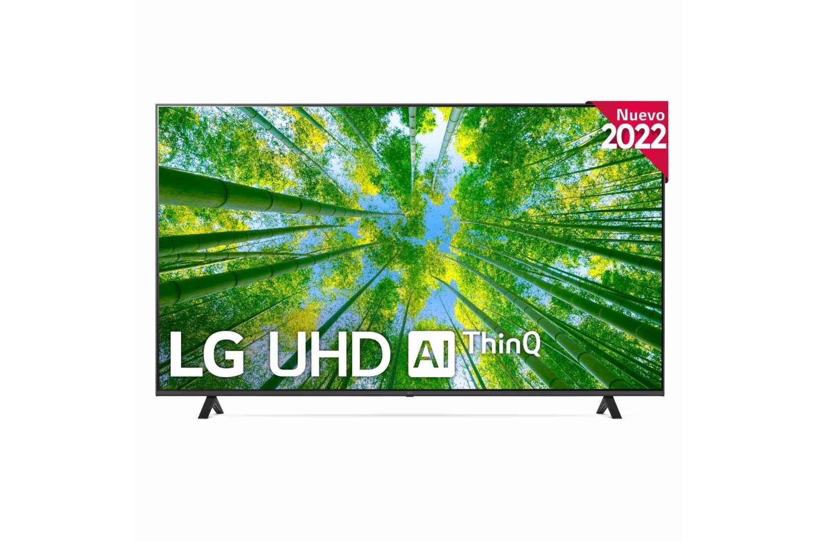 LG Televisor LG 4K UHD, Procesador de Gran Potencia 4K a5 Gen 5, compatible con formatos HDR 10, HLG y HGiG, Smart TV webOS22., 75UQ80006LB