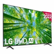 LG Televisor LG 4K UHD, Procesador de Gran Potencia 4K a5 Gen 5, compatible con formatos HDR 10, HLG y HGiG, Smart TV webOS22., 75UQ80006LB