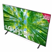 LG Televisor LG 4K UHD, Procesador de Gran Potencia 4K a5 Gen 5, compatible con formatos HDR 10, HLG y HGiG, Smart TV webOS22., 75UQ80006LB