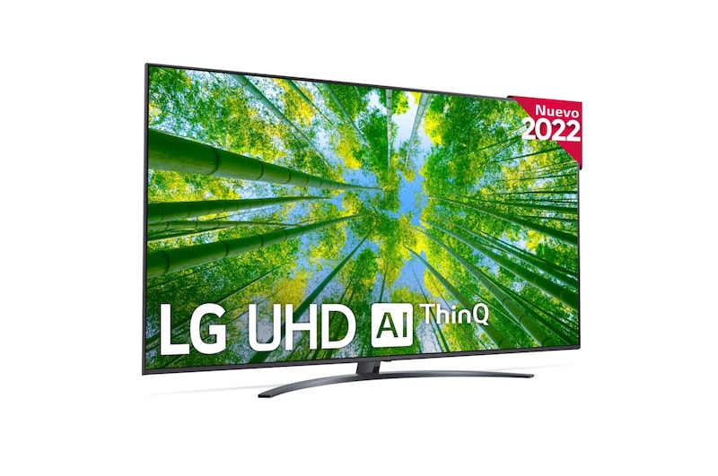 LG Televisor LG 4K UHD, Procesador de Gran Potencia 4K a5 Gen 5, compatible con formatos HDR 10, HLG y HGiG, Smart TV webOS22., 75UQ81006LB