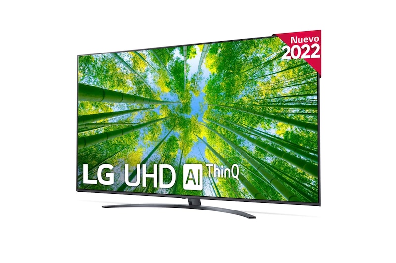 LG Televisor LG 4K UHD, Procesador de Gran Potencia 4K a5 Gen 5, compatible con formatos HDR 10, HLG y HGiG, Smart TV webOS22., 75UQ81006LB