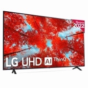 LG Televisor LG 4K UHD, Procesador de Gran Potencia 4K a5 Gen 5, compatible con formatos HDR 10, HLG y HGiG, Smart TV webOS22., 75UQ90006LA