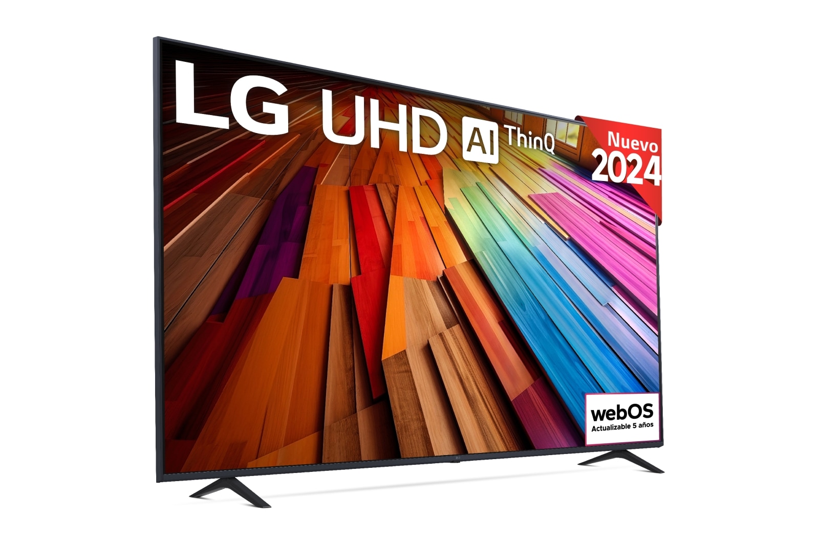 LG 75 pulgadas TV LG UHD AI 4K serie UT80  con Smart TV WebOS24, 75UT80006LA