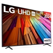 LG 75 pulgadas TV LG UHD AI 4K serie UT80  con Smart TV WebOS24, 75UT80006LA