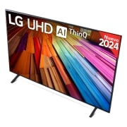 LG 75 pulgadas TV LG UHD AI 4K serie UT80  con Smart TV WebOS24, 75UT80006LA