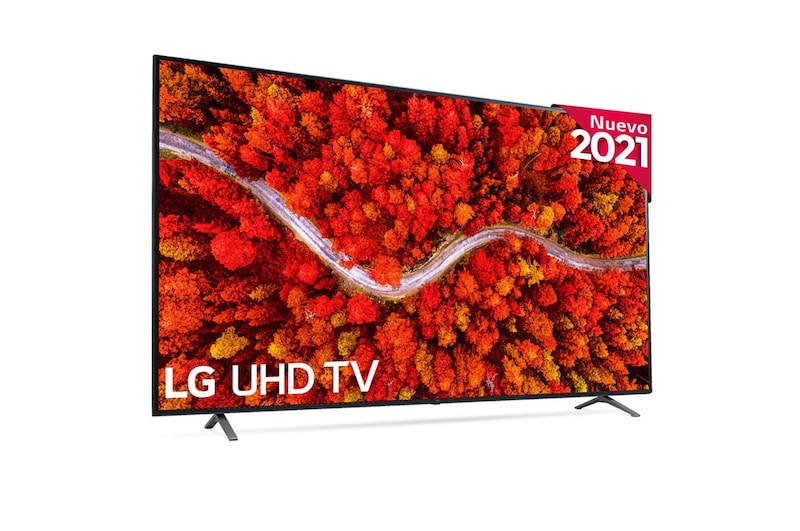 LG 4K UHD, SmartTV webOS 6.0, Procesador Inteligente 4K α7 Gen4 con AI, HDR Dolby Vision, DOLBY ATMOS, 82UP80006LA