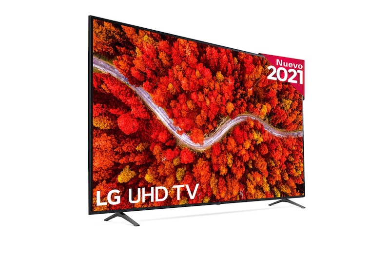 LG 4K UHD, SmartTV webOS 6.0, Procesador Inteligente 4K α7 Gen4 con AI, HDR Dolby Vision, DOLBY ATMOS, 82UP80006LA