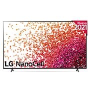 LG 4K NanoCell, SmartTV webOS 6.0, Procesador de Imagen 4k Quad Core [Clase de eficiencia energética G], 86NANO756PA