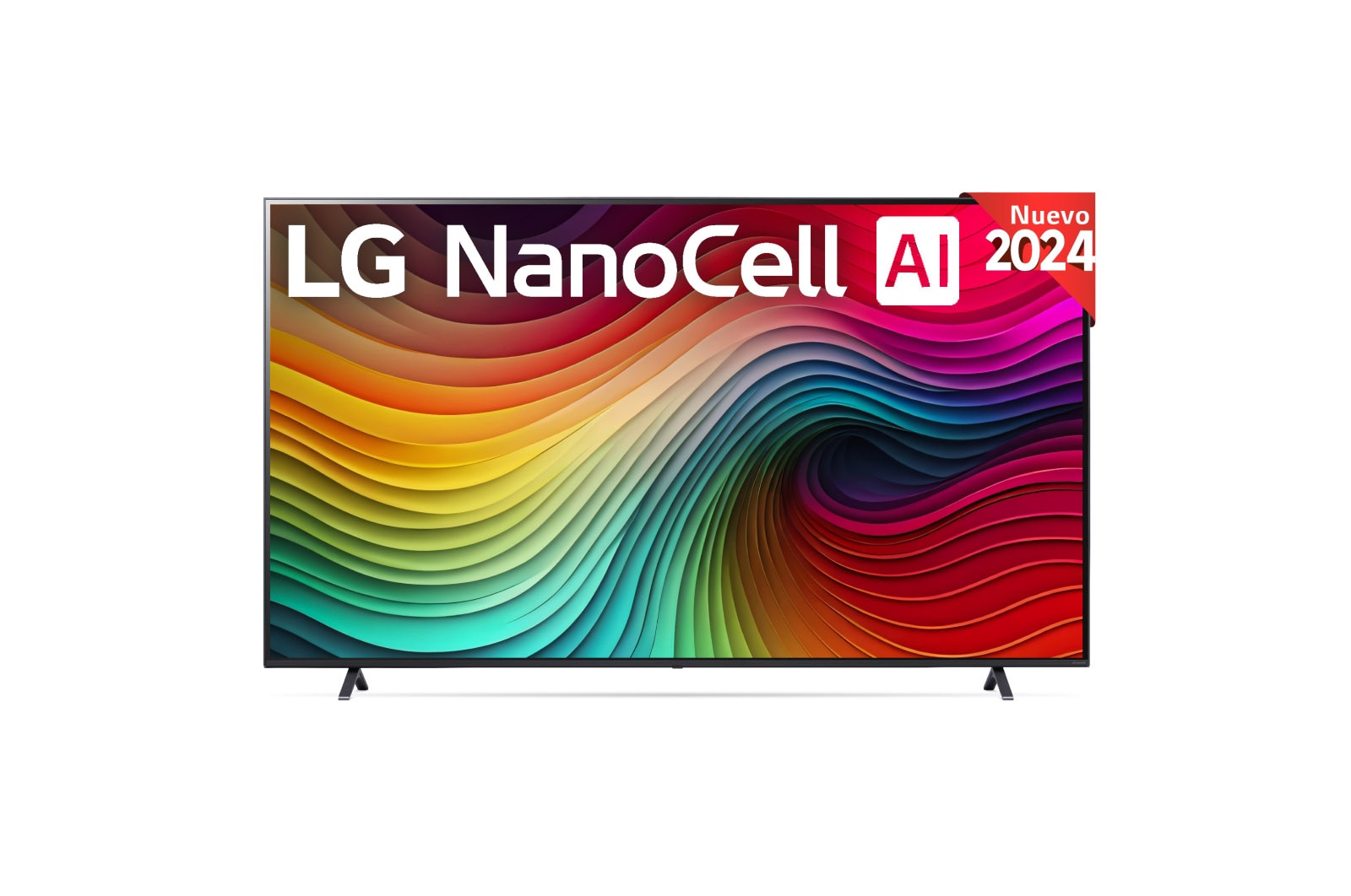 LG 86 pulgadas TV LG NANOCELL 4K serie AI NANO81 con Smart TV WebOS24, 86NANO81T6A