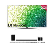 LG 4K NanoCell, SmartTV webOS 6.0, Procesador Inteligente 4K α7 Gen4 con AI, HDR Dolby Vision, DOLBY ATMOS [Clase de eficiencia energética G], 86NANO866PA
