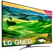 LG Televisor LG 4K QNED, Procesador Inteligente de Gran Potencia 4K a7 Gen 5 con IA, compatible con formatos HDR 10, HLG, HGiG, Smart TV webOS22, perfecto para Gaming, 86QNED816QA