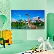 LG TV LG QNED MiniLED 4K 65'' Serie 91, Procesador Gran Potencia, Dolby Vision / Dolby Atmos, Smart TV webOS22, perfecto para gaming., 65QNED916QE