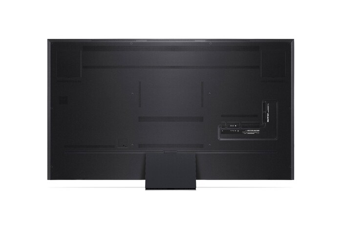back view of LG QNED TV, QNED99
