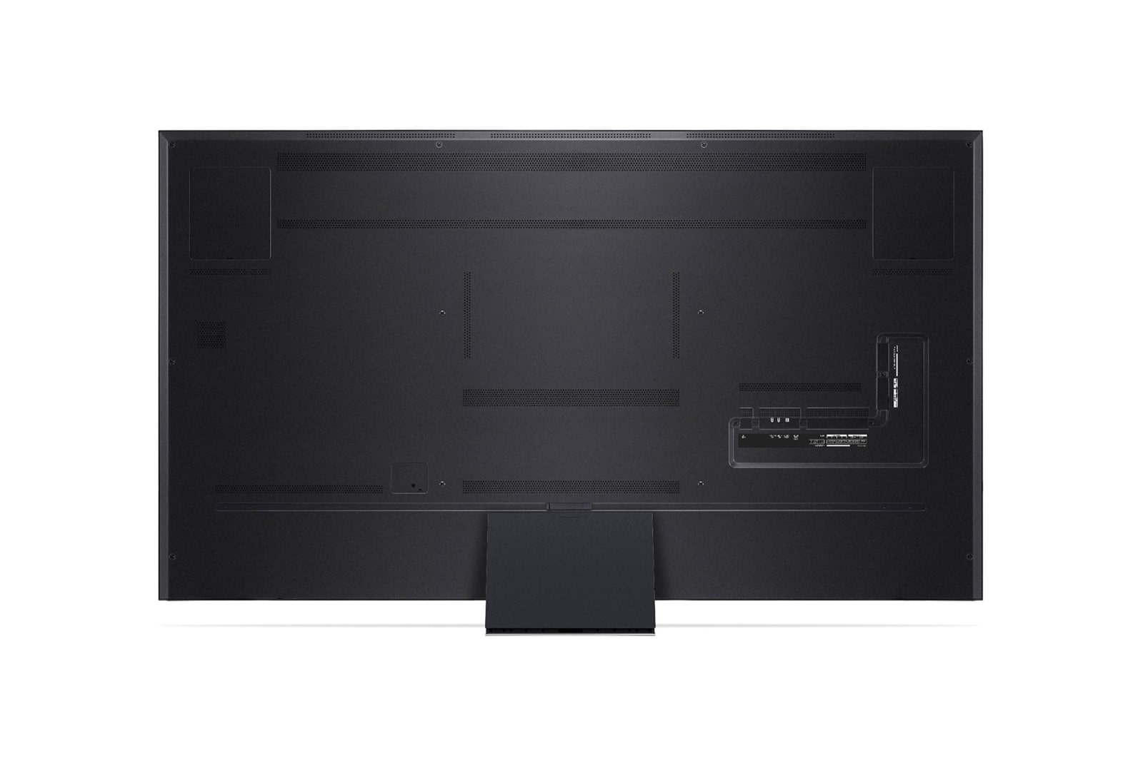 back view of LG QNED TV, QNED99
