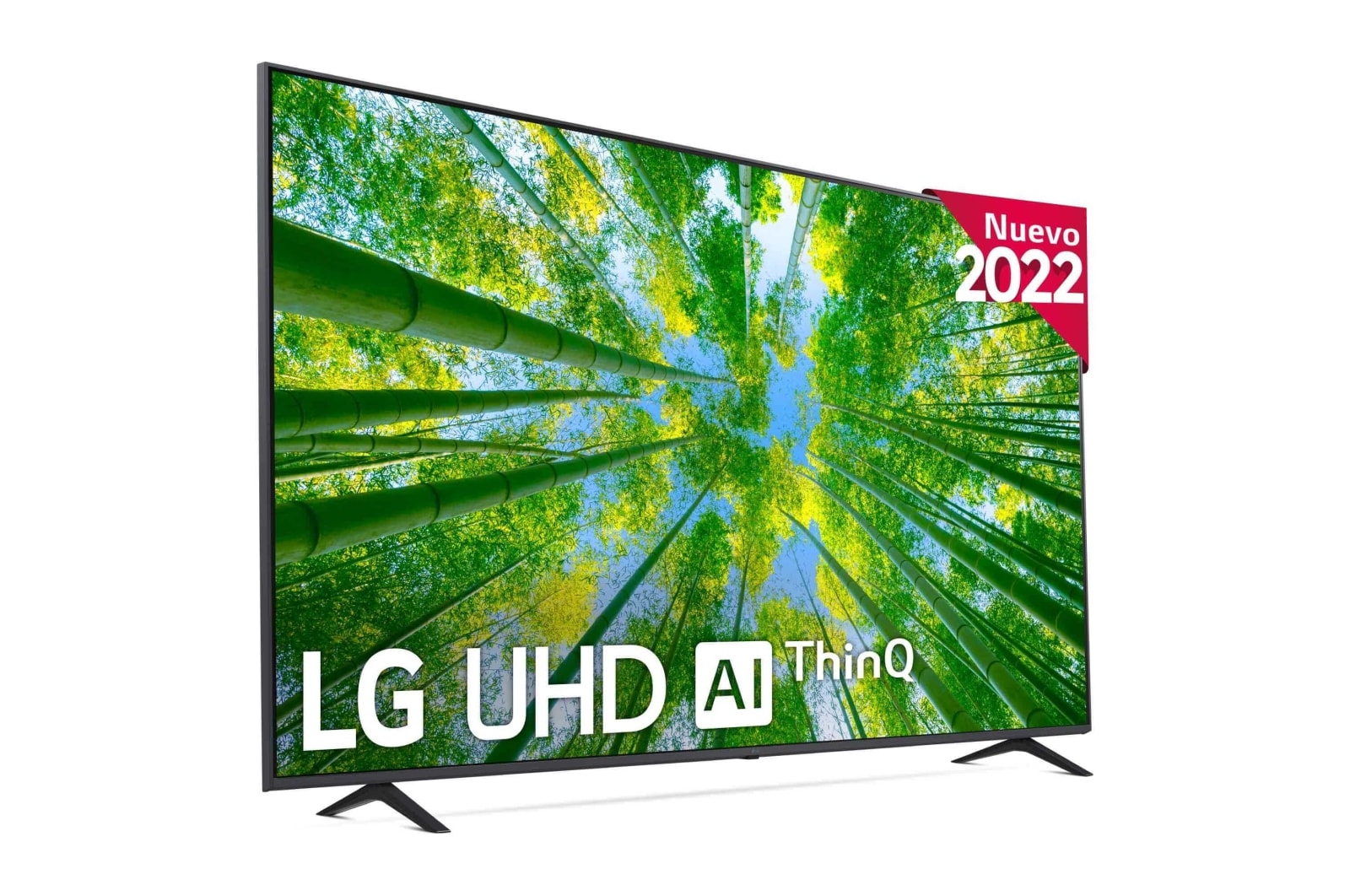 LG Televisor LG 4K UHD, Procesador Inteligente de Gran Potencia 4K α7 Gen 5 con IA, compatible con formatos HDR 10, HLG y HGiG, Smart TV webOS22., 86UQ80006LB