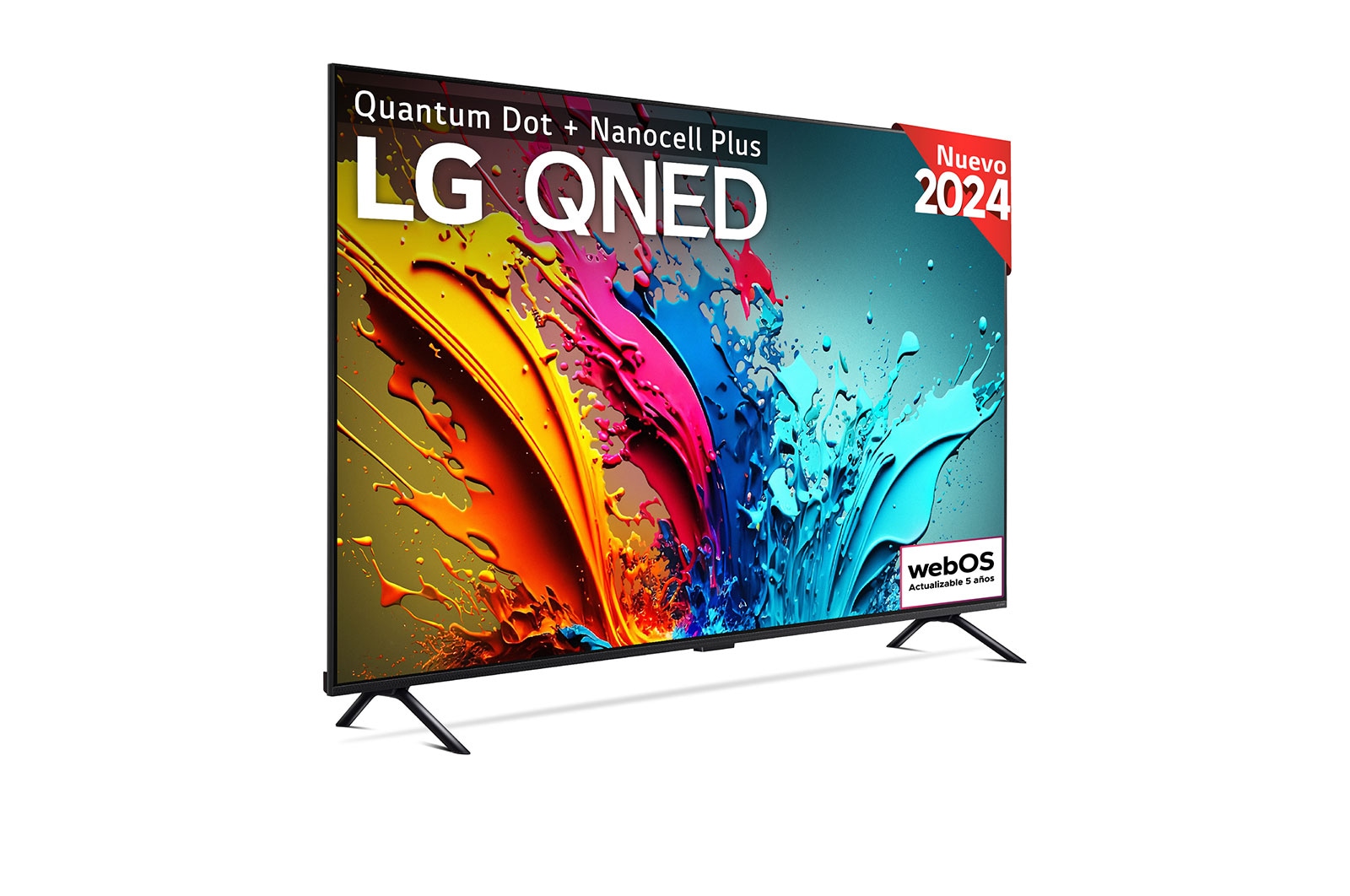 LG 98 pulgadas TV LG QNED 4K serie AI QNED89  con Smart TV WebOS24, 98QNED89T6A