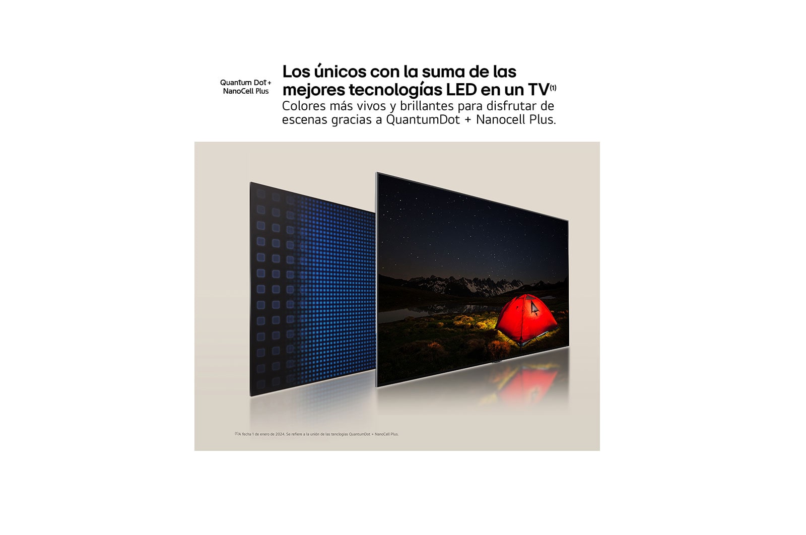 LG 98 pulgadas TV LG QNED 4K serie AI QNED89  con Smart TV WebOS24, 98QNED89T6A