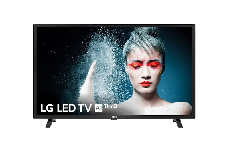 LG TV LED HD, 80cm/32", AI Smart TV, Procesador Quad Core, ThinQ webOS 4.5 con Sonido Virtual Surround Plus, 2xUSB, 3xHDMI, G, 32LM630BPLA