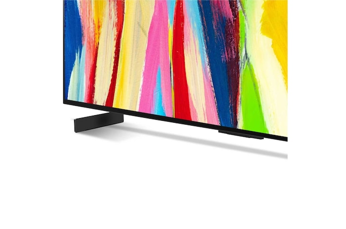 LG Televisor LG 4K OLED evo, Procesador Inteligente de Máxima Potencia 4K a9 Gen 5 con IA, compatible con el 100% de formatos HDR, HDR Dolby Vision, Dolby Atmos, Smart TV webOS22, el mejor TV para Gaming., OLED42C24LA