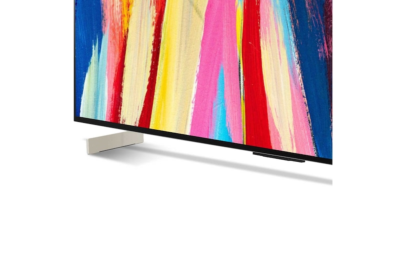 LG Televisor LG 4K OLED evo, Procesador Inteligente de Máxima Potencia 4K a9 Gen 5 con IA, compatible con el 100% de formatos HDR, HDR Dolby Vision, Dolby Atmos, Smart TV webOS22, el mejor TV para Gaming., OLED42C26LB